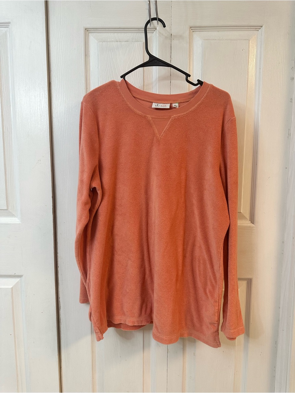 Everyday Scoopneck Pullover Sweater - Dusty Coral